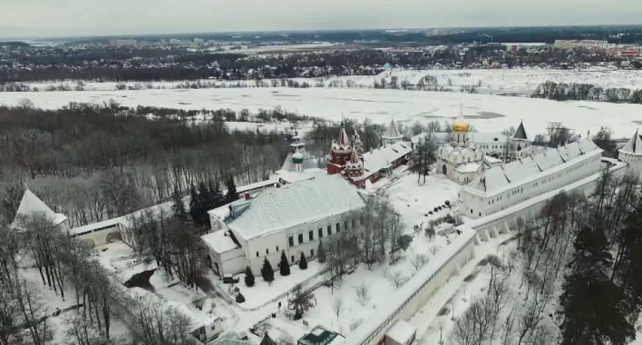 Саввино Сторожевский монастырь Звенигород зимой